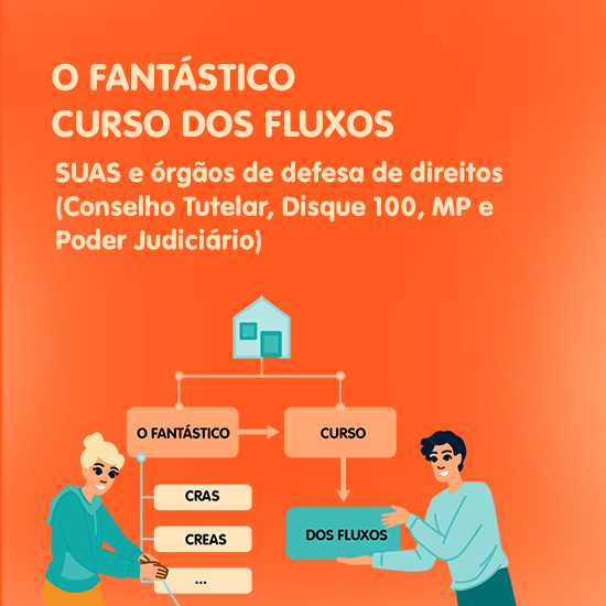 O fantástico curso de fluxos: SUAS e órgãos de defesa de direitos (Conselho Tutelar, Disque 100, MP e Poder Judiciário)